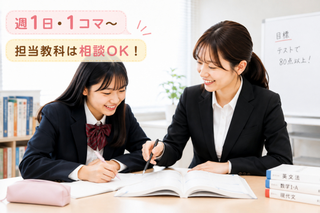 生徒の成長を一緒に喜べる仲間を大募集！◎未経験者も歓迎！